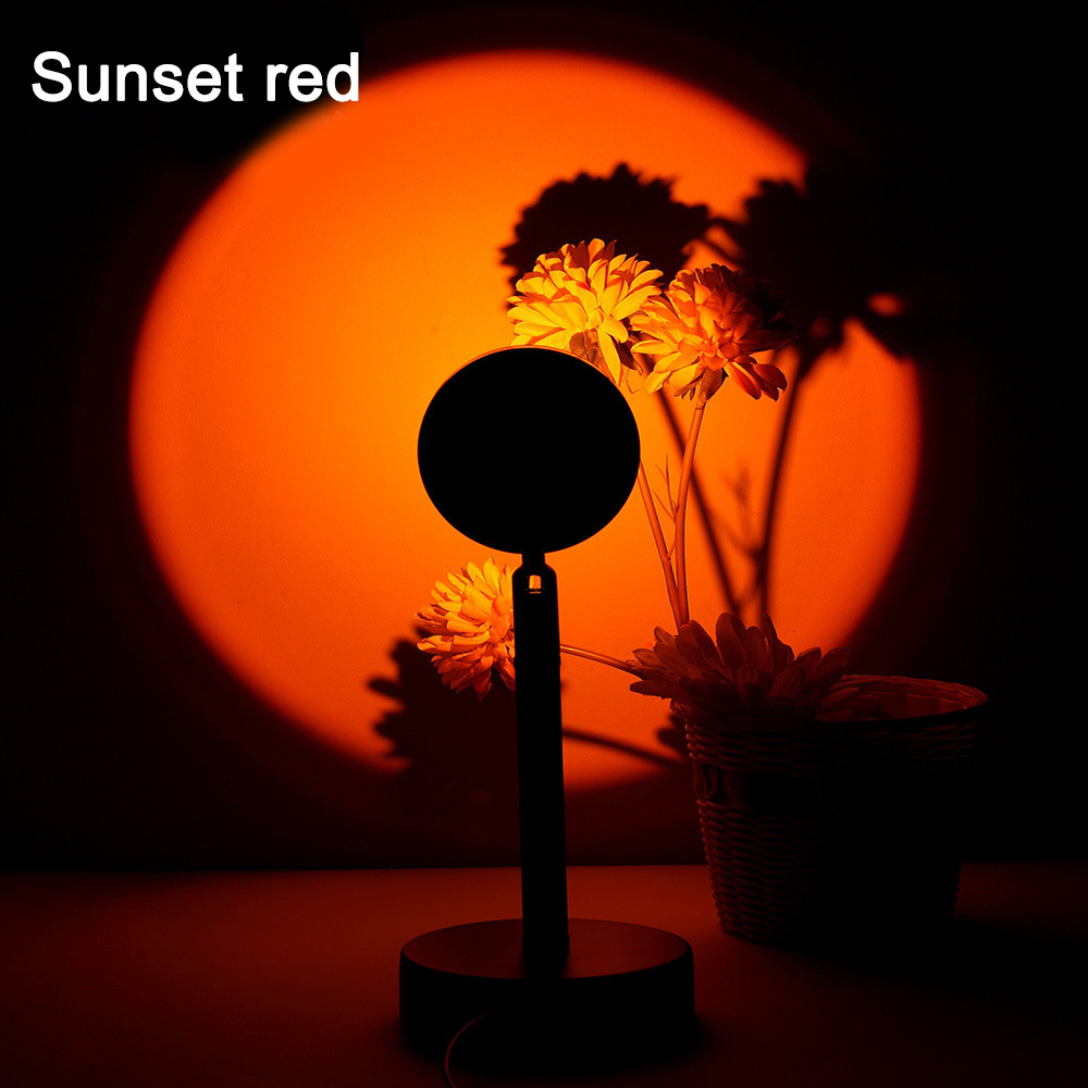 USB Input Button Colorful Background Wall Decoration LED Rainbow Sunset Light USB Input Button Colorful Background Wall Decoration LED Rainbow Sunset Light